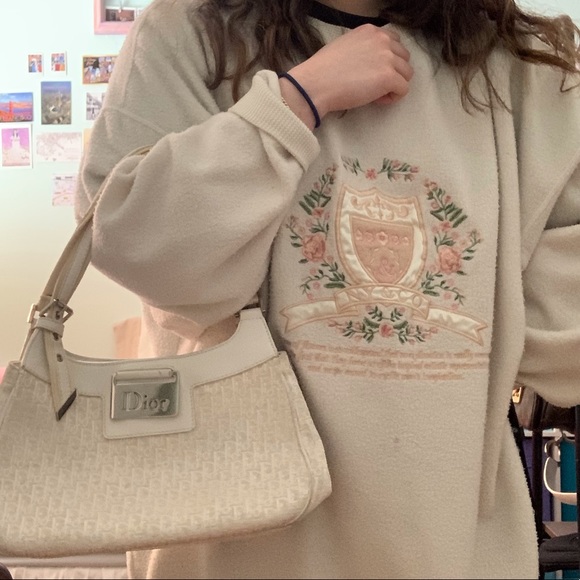 Dior Authentic Diorissimo Cream Purse - Picture 6 of 12